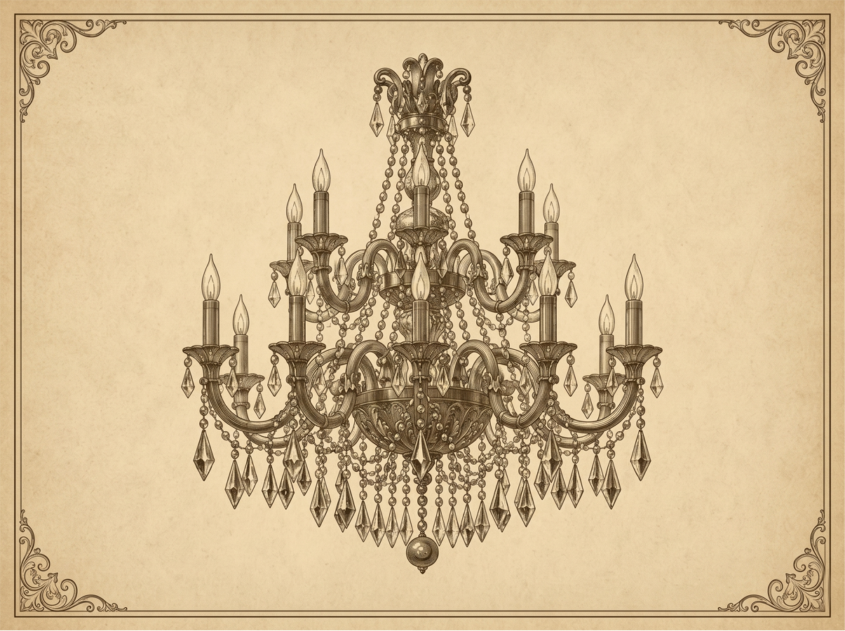 Chandelier Installation