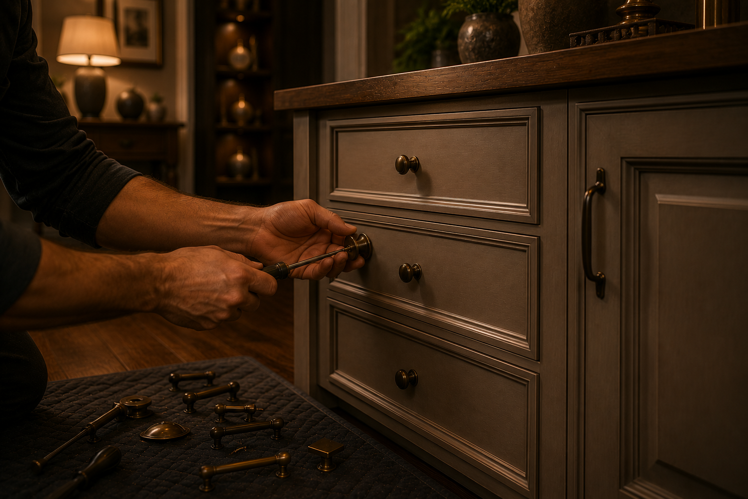 Cabinet Hardware Updates