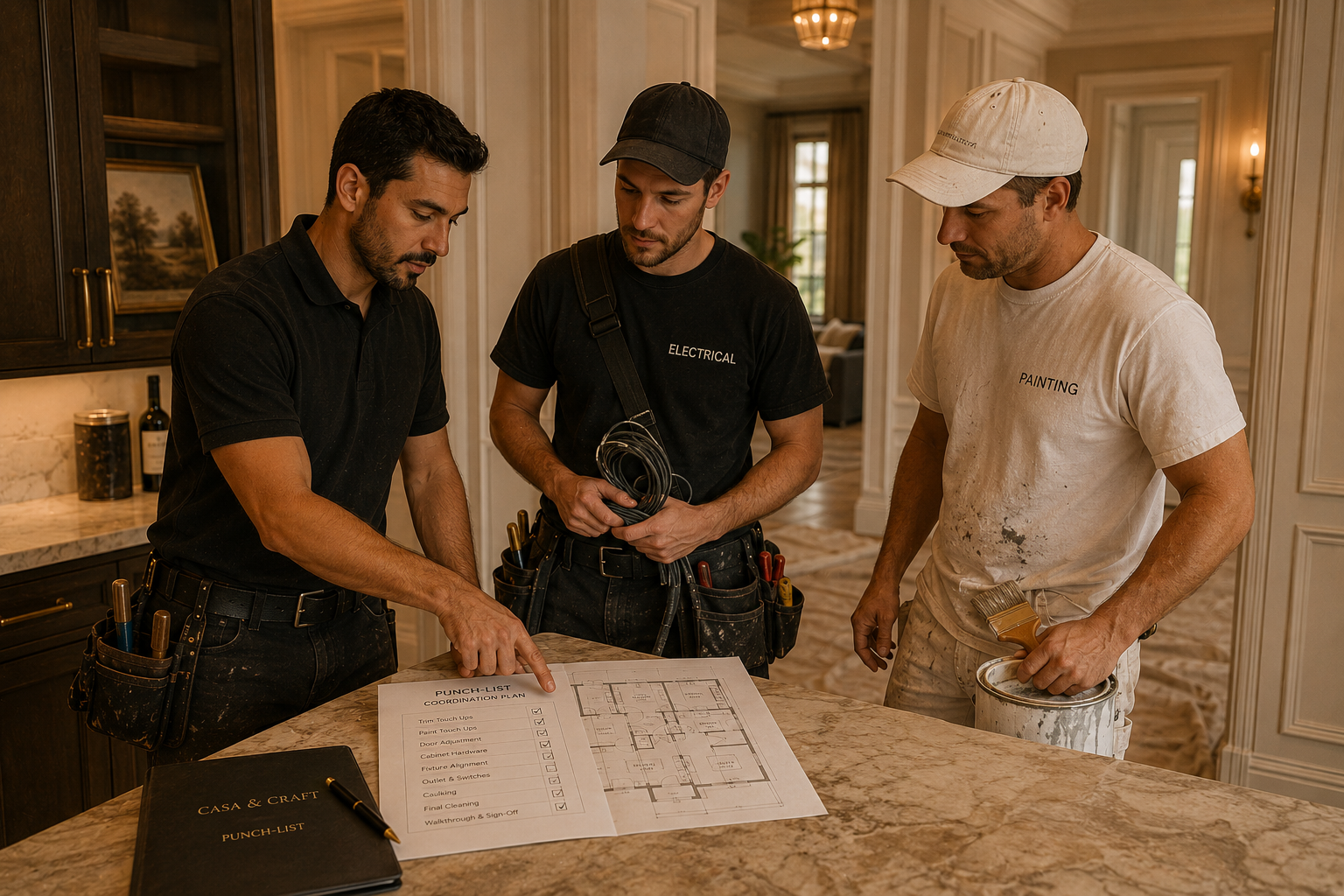 Coordinated Multi-Trade Scheduling