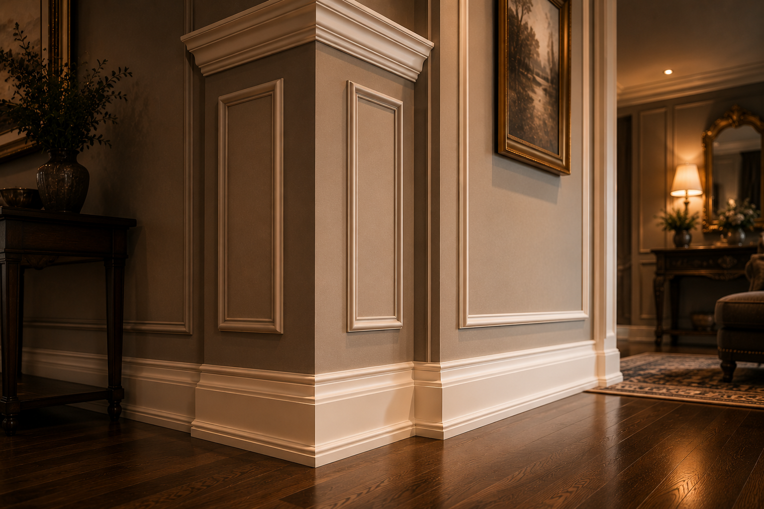 Baseboard & Crown Molding Repair