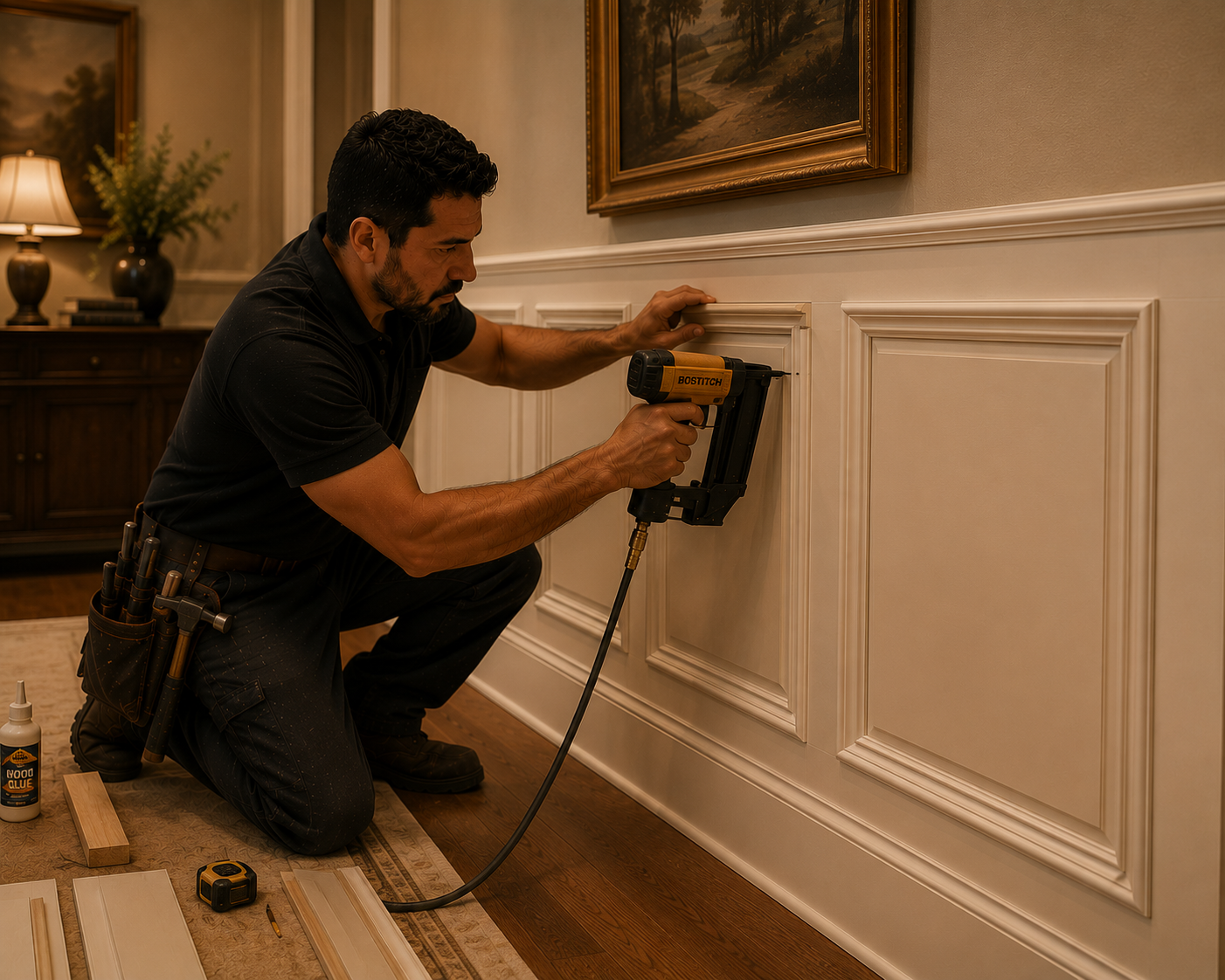 Raised Panel Wainscoting