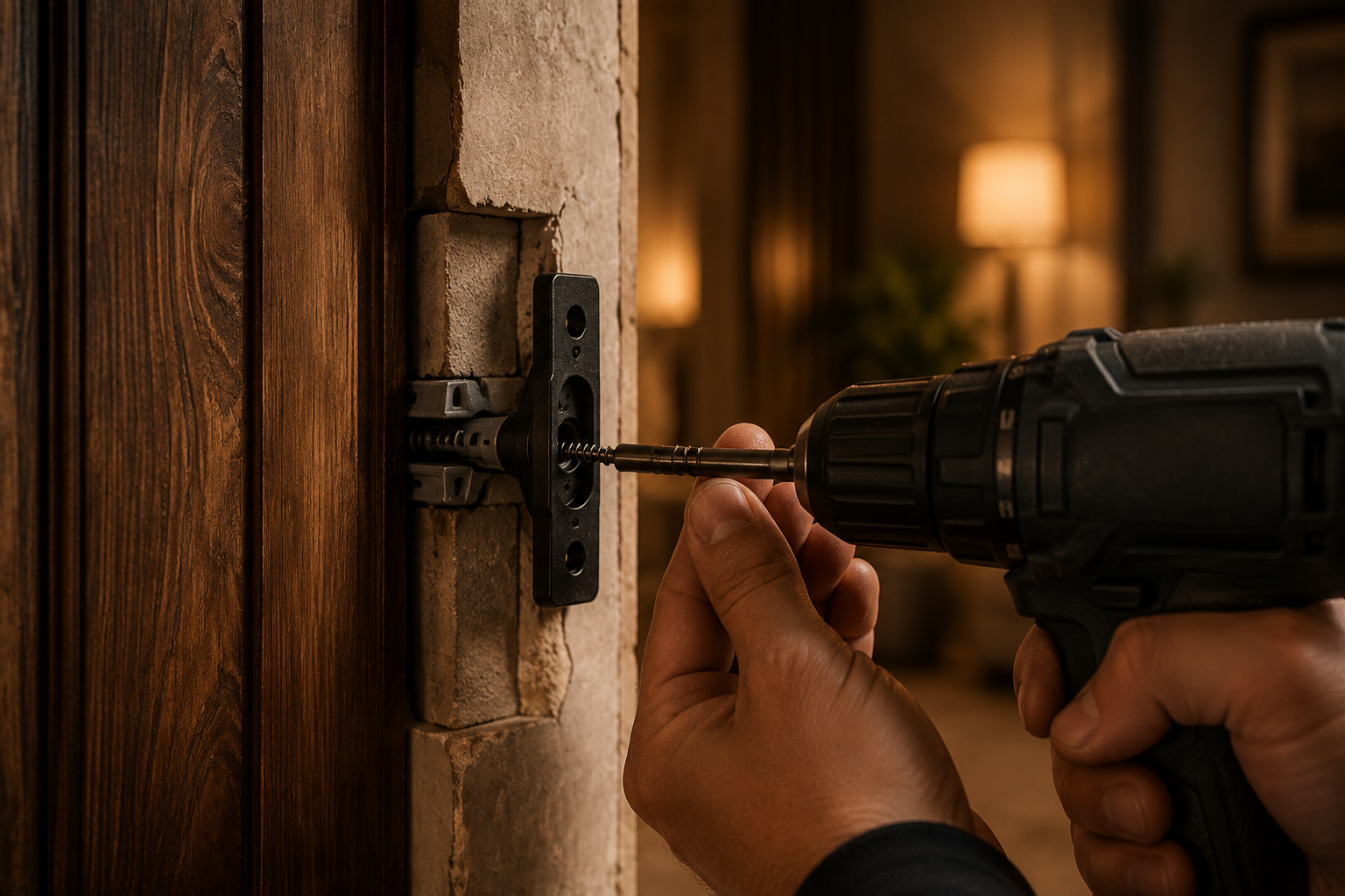 Stud & Masonry-Safe Anchoring