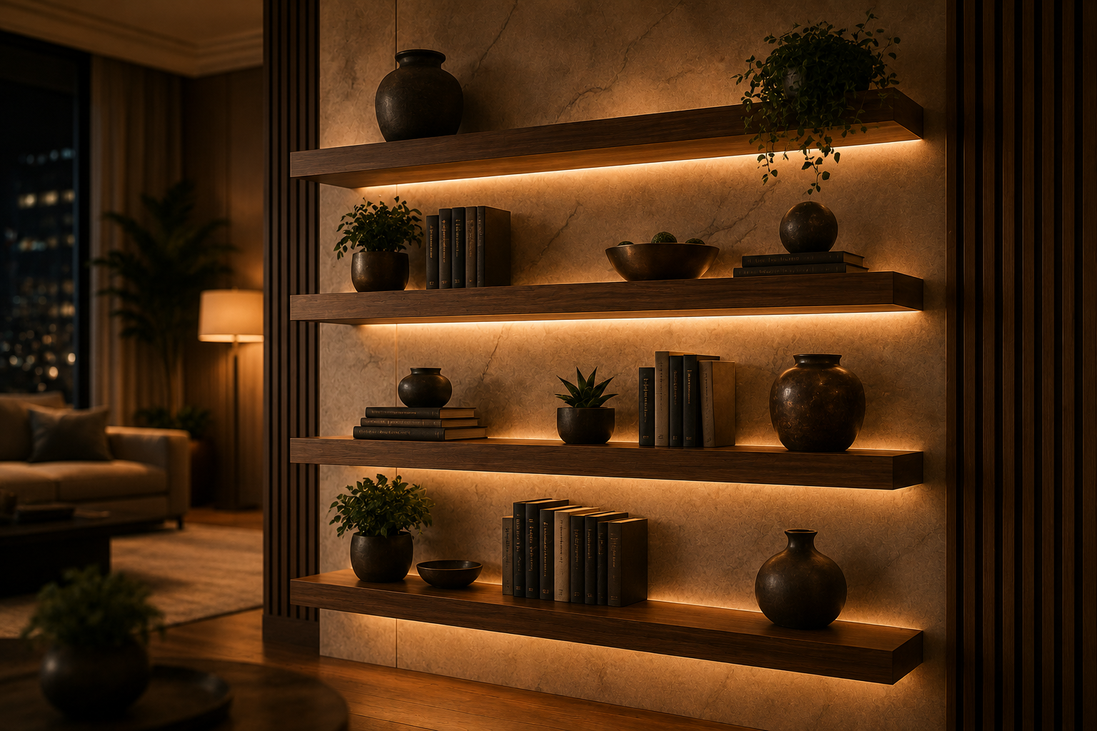 Floating Shelf Installation