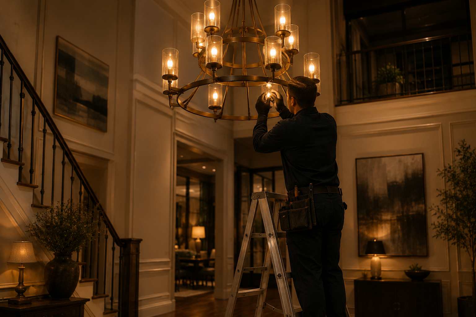 High-Reach Light Bulb Replacement